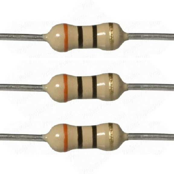 E-Projects 10EP51430R0 30 Ohm Resistors, 1/4 W, 5% (Pack of 10)