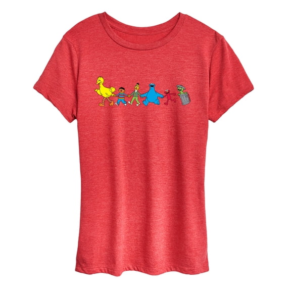 Sesame Street - SS Group - Women's Short Sleeve Graphic T-Shirt
