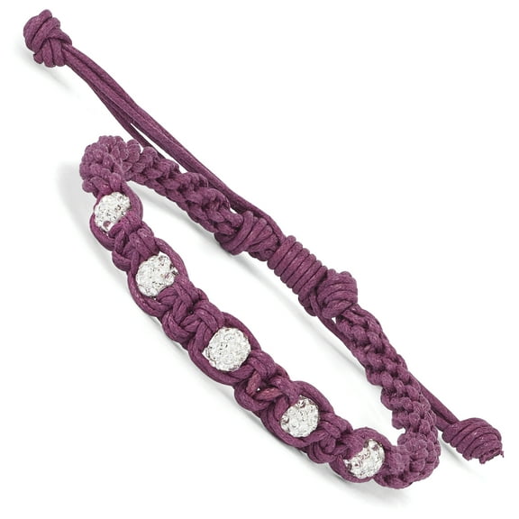 Swarovski Elements & Manhattan Spirit Macrame Bracelet