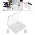 thumbnail image 1 of Caja de Bobina con 25 + 2 para de Coser perfecl Floss Bossins Claro, 1 of 8