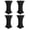 Black-32" x 43" | 4 Pack, variant on Cocktail Table Covers-spandex Round High Top Cloths 10 Pack 32x43 Inch-black Stretch Fitted Bar Tall Tablecloth For Pub Bistro Highboy Party Event Banquet Height Folding Satnding