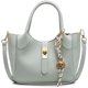 thumbnail image 1 of LHSHIDU Bucket Bags for Women Crossbody Top Handle Bag Elegant Handbag Tote Purse Faux Leather Shoulder Bag with Zipper, 1 of 6