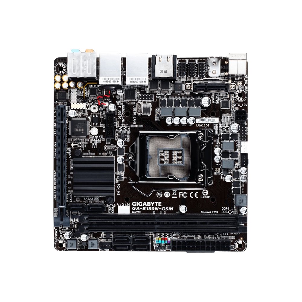 Gigabyte Ultra Durable GAB150NGSM Desktop Motherboard, Intel Chipset