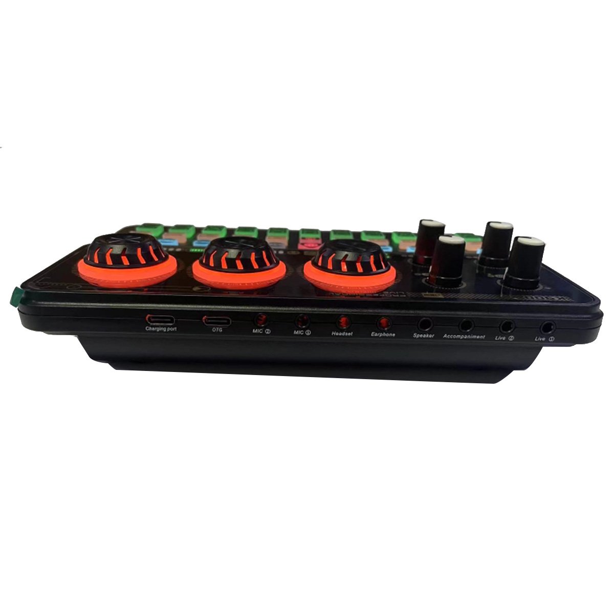 SK900 K900 Mixer Live Equipment Mobile Phone Computer USB External Multi-Function Sound Card English Version