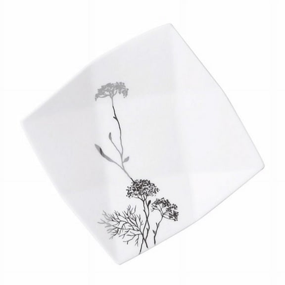 Bernardaud France Limoges Coupe Cavanna Promenade Brillant Tray, White