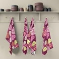 thumbnail image 5 of SKYSONIC 6 Pack Valentine's Day Love Heart Kitchen Towel 18"x28", Super Soft Absorbent Hand Towel Tea Towel Home Restaurant Tableware Cleaning Rag, 5 of 7