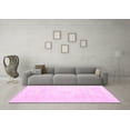 thumbnail image 3 of Ahgly Company Indoor Square Persian Pink Traditional Area Rugs, 7' Square, 3 of 4
