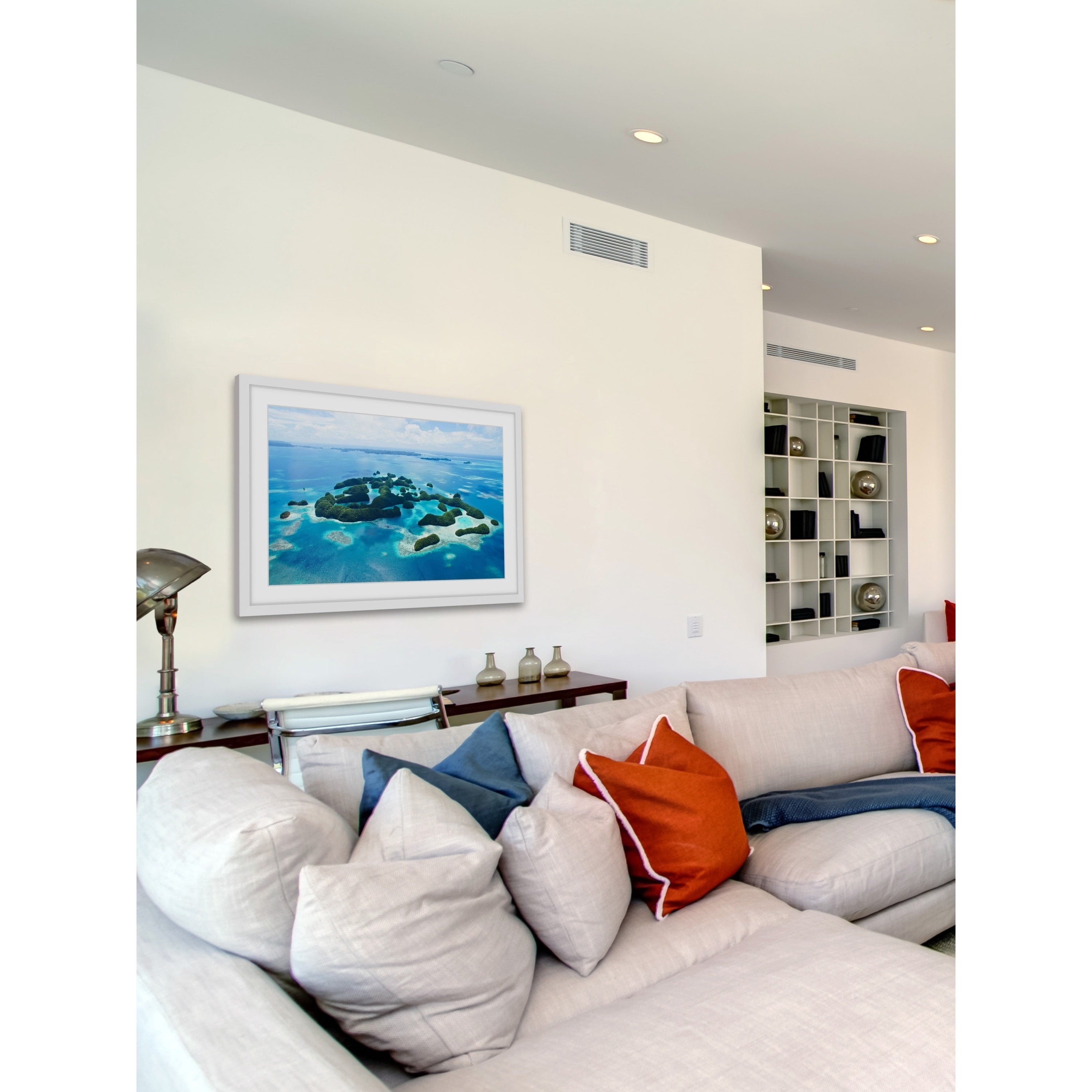 Marmont Hill "Tiny Islands" Framed Painting Print