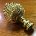 thumbnail image 2 of Royal Designs, Inc. Balloon Shaped Lamp Finial for Lamp Shade, F-5031PB-1, Polished Brass, Single, 2 of 4