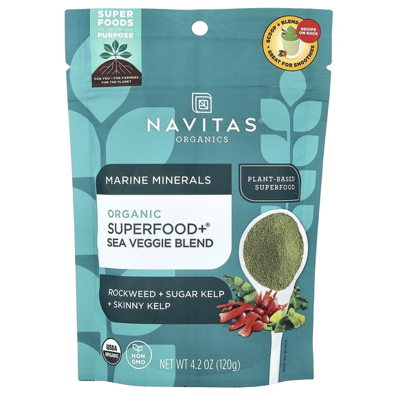 Navitas Organics Organic Superfood   Sea Veggie Blend 4.2 oz.