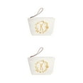 thumbnail image 4 of ZLight Exquisite Craft Letter Bag - Wide Application For Women For Mother Women Cosmetic Toiletry Bags K 2Set, 4 of 6