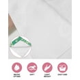 thumbnail image 6 of Happy Easter Rabbits Kitchen Dish Towels for Drying Dishes Set of 3, Spring Daisy Green Silhouette Yellow Waffle Weave Microfiber Hand Tea Bathroom Towels Quick Dry & Absorbent Towel 15.7x23.6, 6 of 7