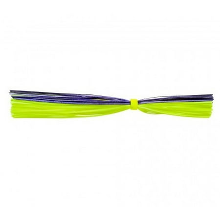 booyah blade and buzz bait replacement skirt chartreuse purple black