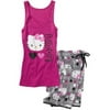 Hello Kitty - Juniors Tank and Capri Pants Sleep Set
