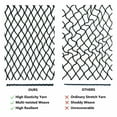 thumbnail image 3 of Clearance Furniture Protection under $10,Highly Elastic Cargo Net Simple Truck Bed Cargo Mesh Organizer Suitable For Daily Light Loads Of Trucks 4'x4' Stretches To 7'x7' (Single Layer), 3 of 5