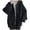 Black, variant on Vedolay Men Coats for Winter Casual Button Work Fall Coat 2023 Jacket Dark Gray,S