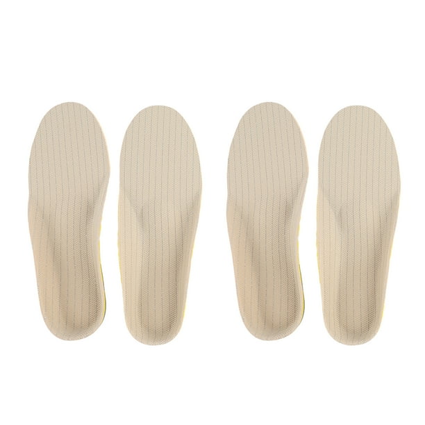 Plantillas correctoras de pies planos, 2 pares de plantillas para zapatos, plantillas ortopédicas, plantillas para zapatos deportivos, probadas profesionalmente