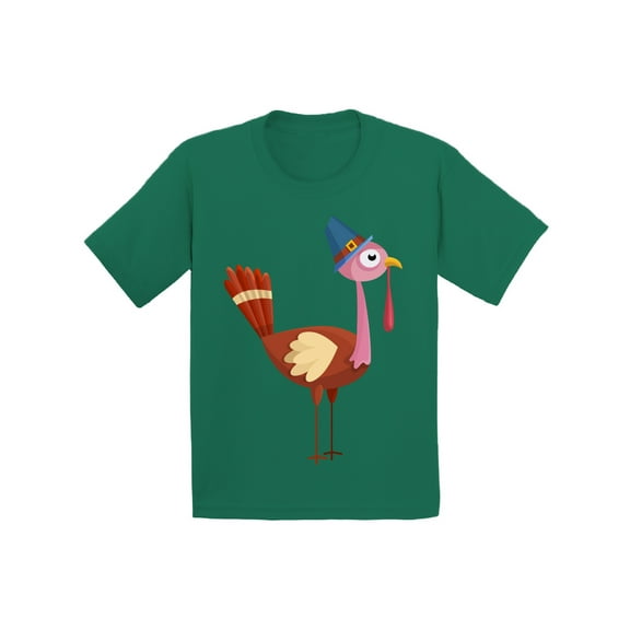 Awkward Styles Thanksgiving Shirts for Boys Toddler Turkey T-shirt