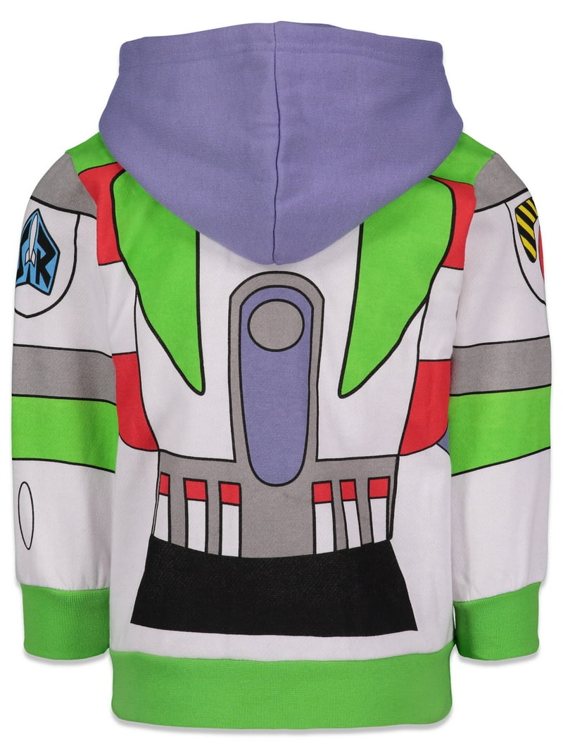 Disney Pixar Toy Story Buzz Lightyear Woody Boys Fleece Zip Up