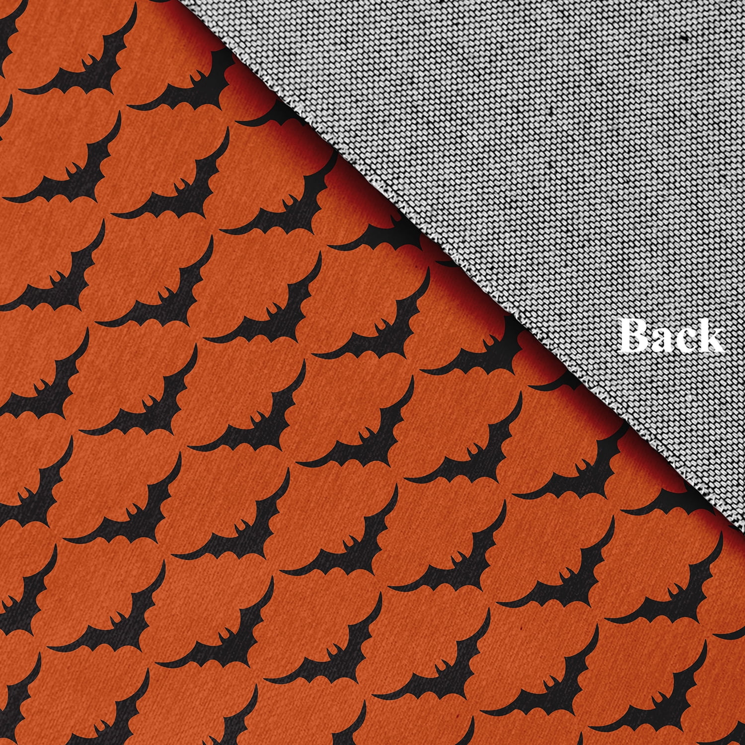 Simply Daisy Bat Colony Sienna Halloween Chenille Area Rug, 3' x 5'