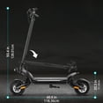 thumbnail image 3 of SANOPY Electric Scooter Adults, 800W Motor, Up to 34 MPH, 8.5" Off-Road Wide Vacuum Flat Tires, Foldable Commuting E Scooter Adults, Dual Braking System and App Control, 3 of 6