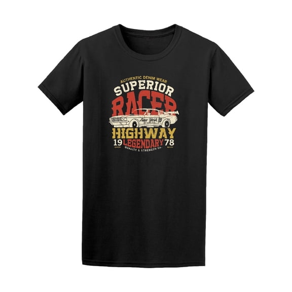 Vintage Superior Racer Highway Men's Tee - Image by Shutterstock