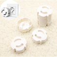 thumbnail image 1 of Protectores de enchufes, cubiertas para tomas de corriente, cubierta para tomas de corriente con tapa protectora adecuada para hogares, apartamentos, hoteles (20 piezas), 1 of 6