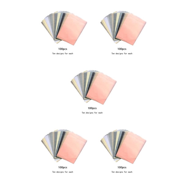 Naiovety Wrapping Paper Fashion Print DIY Packing Gift Handicrafts Accessory Papers Scrapbooking for Children Craft Type2 NO2