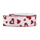 thumbnail image 2 of Cintas para el Día de San Valentín, cinta de costura de 5 yardas y 1,5 pulgadas de ancho, cinta decorativa con forma de corazón. Fondo blanco, 2 of 9