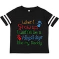 thumbnail image 3 of Inktastic Volleyball Player Like Daddy Boys or Girls Toddler T-Shirt, 3 of 5