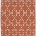 thumbnail image 6 of Hauteloom Wales Living Room, Bedroom Patio Outdoor Area Rug - Traditional, Transitional - Rust, Beige - 7'3" Square, 6 of 13