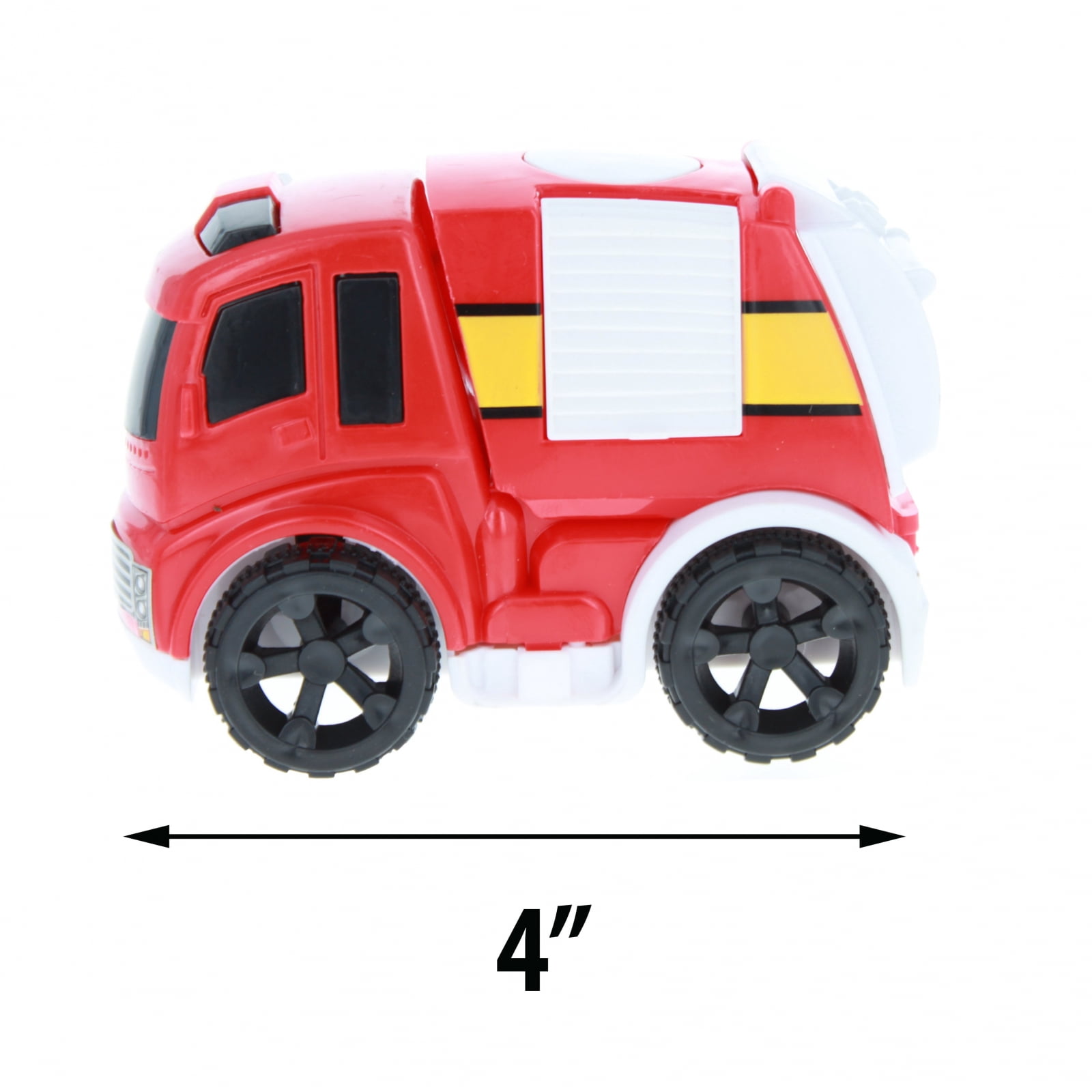 Urban Theme Transport Play Mat Set Friction Powered Vehicles City Fire Station