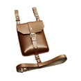 thumbnail image 2 of Sharprepublic Medieval Belt Pouch Multifunctional Waist Bag for Carnival Outdoor Halloween Brown, 2 of 8