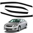 thumbnail image 5 of ECCPP Ventvisor Side Window Deflector, 4-Piece Tape On Outside Mount Style Vent Shade Window Shade Fits for 2009 2010 2012 2013 For Toyota Corolla Window Visors Sun/Rain Guard, 5 of 5