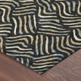 thumbnail image 3 of Addison Rugs Chantille Indoor/Outdoor Transitional Abstract Black Machine Washable Rectangle Rug, 9' x 12', 3 of 8