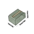 thumbnail image 3 of Tissue Box Holder with Drawer Built-in Spring Dispenser for Home Living Room Bedroom Desktop Storage, Green, 3 of 6
