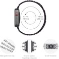 thumbnail image 3 of Compatible with Apple Watch /6/5/4/3/2/1 Band Women Diamond Bracelet Replacement for Apple Apple Watch Bands (Silver, 42/44mm), 3 of 6