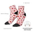 thumbnail image 6 of Pofeuu Strawberry Print 30cm Socks, Adult Running Hiking Socks for Youth and Adult, 6 of 7