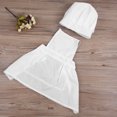 thumbnail image 4 of Baby Cook Cloth  Baby Photograph Cloth  Baby Cook Photograph Cloth  Baby Photography Cloth Kids Photography Newborn 100Day White Little Baby Cook Photograph Cloth With Hat Set ANGGREK Baby Photograph Cloth, 4 of 8