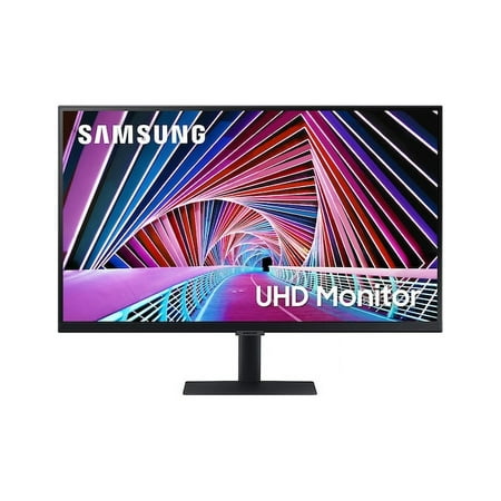 Samsung - S70A Series 32” UHD Monitor with HDR (HDMI, USB, Display Port) - Black