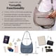 thumbnail image 4 of Bolso Convertible Baggallini Half Moon 29x27x11 cm, 4 of 8