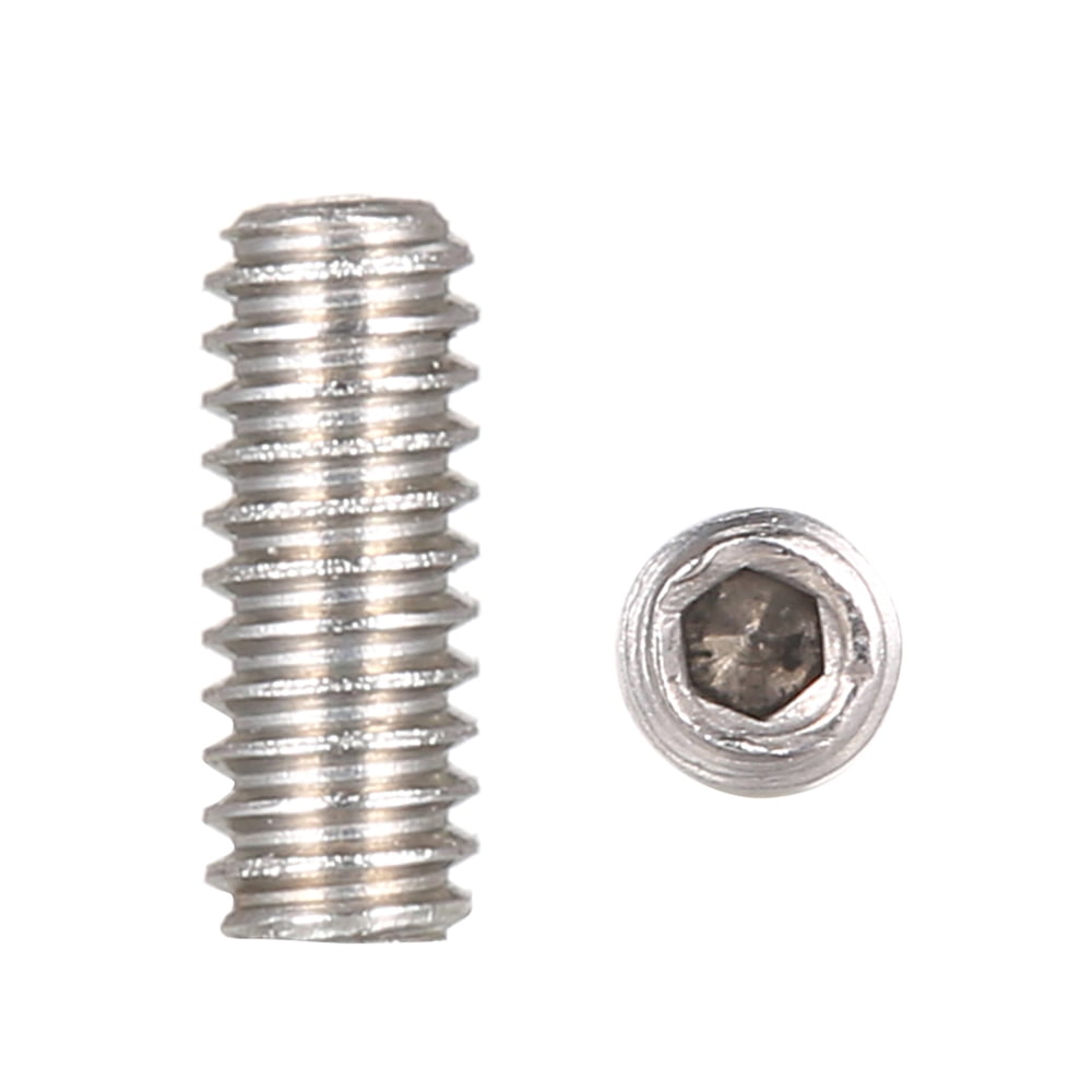 M3 304 Stainless Steel Hex Socket Set Screws with Cup Point Grub Screws DIN916 M3 304 Stainless Steel Hex Socket Set Screws with Cup Point Grub Screws DIN916