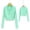 Army Green, variant on Toddler Kids Half-Zipper Knitted Sweater Cute Solid Color Half-High Neck Long Sleeve Warm Sweater Tops Green 4-5 Years