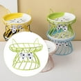 thumbnail image 6 of Ceramic Cat Bowl, Elevated Cat Food Bowl, Indoor Raised Cat Bowls, And Water, Easy to Clean And Protect Pet' , Bracket, multi Bracket, 6 of 9