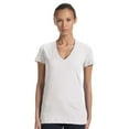 thumbnail image 1 of Bella + Canvas Be 8435 4Oz Trblnd Deep V-Nck, 1 of 1