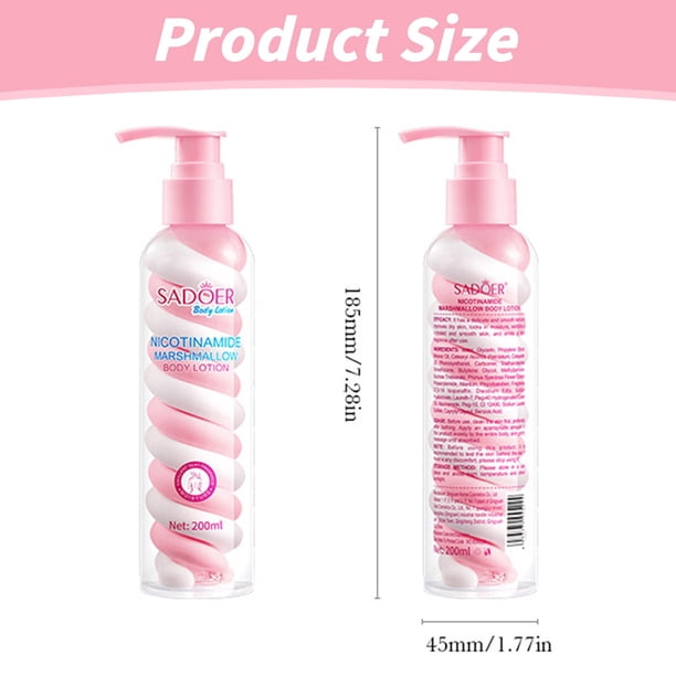 SADOER Marshmallow Lotion Body Lotion Hydrating & Nourishing