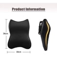 thumbnail image 2 of Telyswee Car Seat Headrest Neck Rest Cushion Ergonomic Car Neck Pillow Memory Foam Car Seat Neck Support, 2 of 9