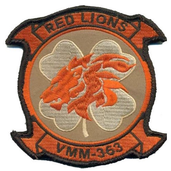 VMM-363 Red Lions Desert Patch Sew On