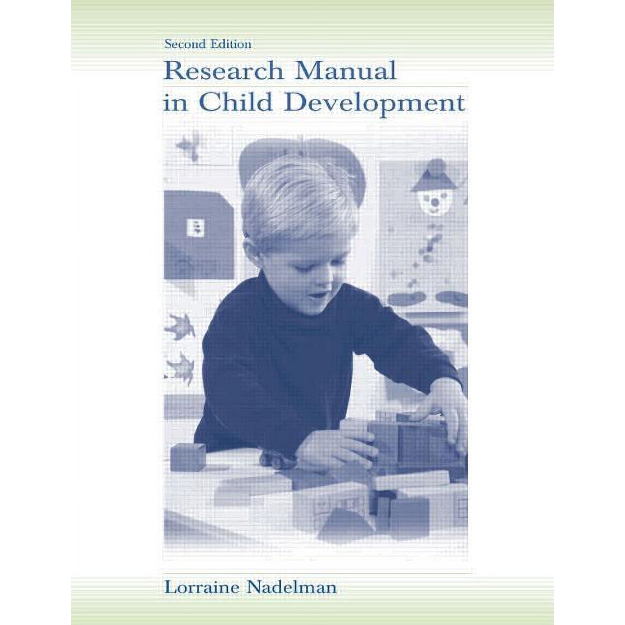 Research Manual in Child Development (Paperback)