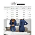 thumbnail image 6 of Asyoly Womens Cardigans Button Up Cardigans For Women Chunky Cardigan Button Down Cable Knit Long Sweater Coat, 6 of 6